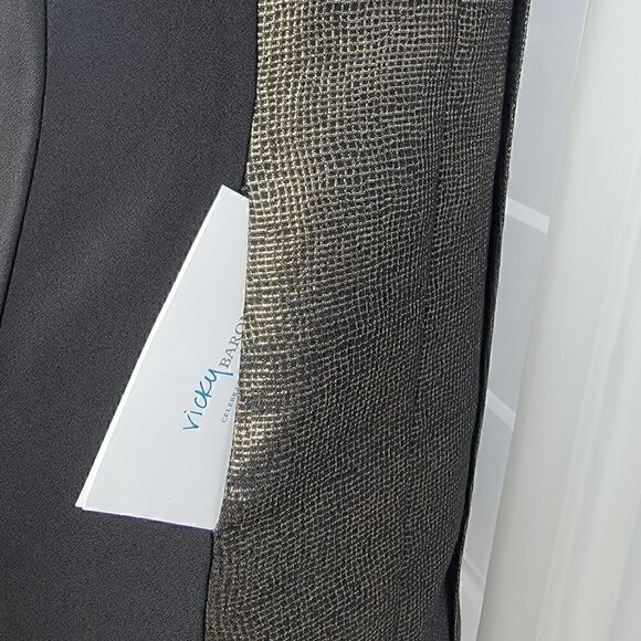 C BLOCK ISIA Metallic Bronz Mini -Length Dress Size Small - Picture 7 of 12